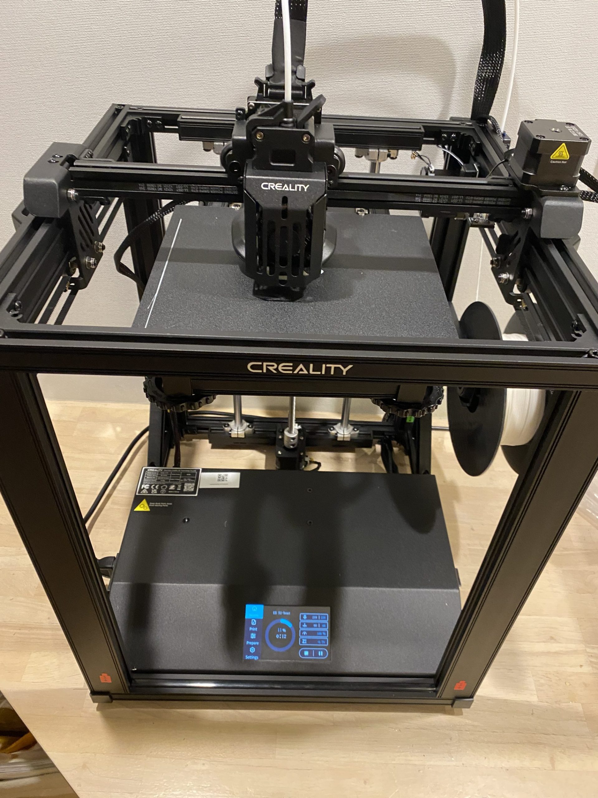 Ender 5 S1 PIEシート付き Ender-5 S1がやってきた！（組み立て